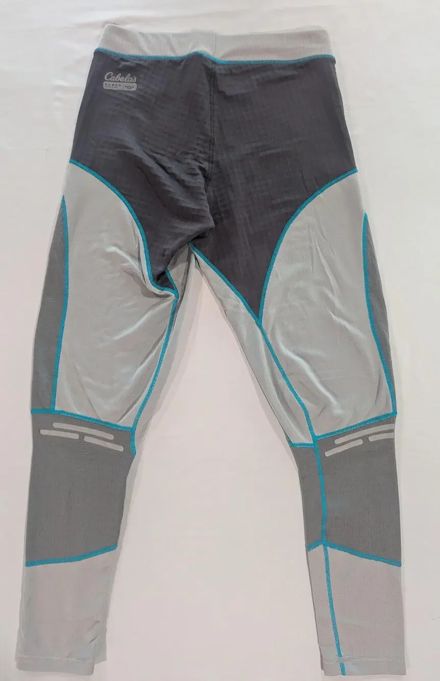 Cabela's Long Johns Mens M Gray ECWCS Baselayer Polartec Thermal Underwear
